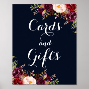 Hochzeitsgeschenke und Hochzeitsgeschenke der burg Poster