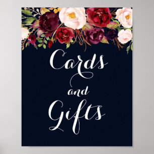 Hochzeitsgeschenke und Hochzeitsgeschenke der Mari Poster