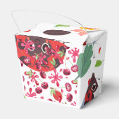 Hochzeitsgeschenke und Party Geschenkschachtel (Rückseite)