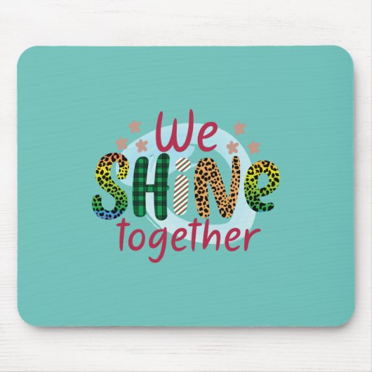 Hochzeitsgeschenke | Wir zusammen Mousepad (Vorne)