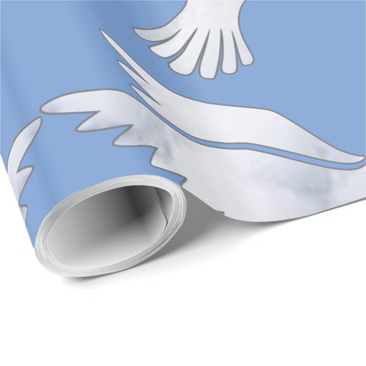 Hochzeitsgeschenkpapier Geschenkpapier (Rolleneckpunkt)