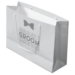 Hochzeitsgeschenktasche für den Bräutigam Große Geschenktüte