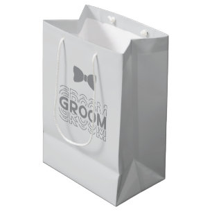Hochzeitsgeschenktasche für den Bräutigam Mittlere Geschenktüte