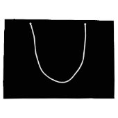 Hochzeitsgeschenktasche für die Mutter der Braut Große Geschenktüte (Rückseite)