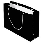 Hochzeitsgeschenktasche für die Mutter der Braut Große Geschenktüte (Rückseite Schrägansicht)