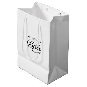 Hochzeitsgeschenktasche für die Mutter der Braut Mittlere Geschenktüte