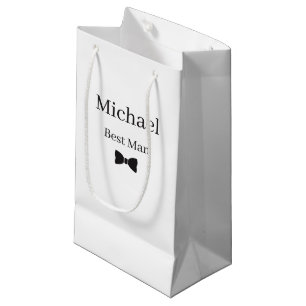 Hochzeitsgeschenktasche für Trauzeugen Kleine Geschenktüte
