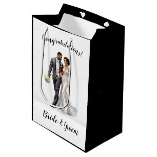 Hochzeitsgeschenktasche Mittlere Geschenktüte