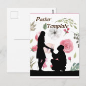 Hochzeitsgeschichten Postkarte (Vorne/Hinten)
