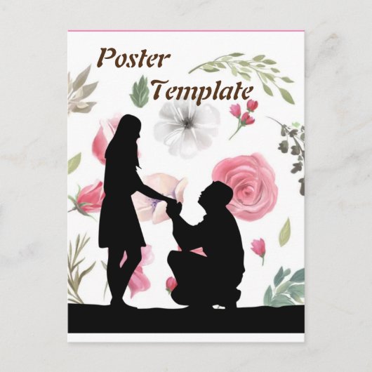 Hochzeitsgeschichten Postkarte (Vorderseite)