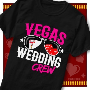 Hochzeitsgesellschaft Vegas Brautpaar Crew Süße Br T-Shirt