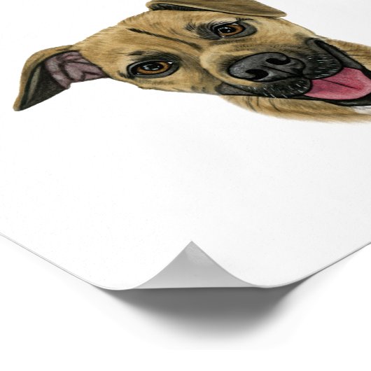 Hochzeitsgetränk Poster (Ecke)