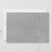 Hochzeitsgetränke Einladung (Rückseite)