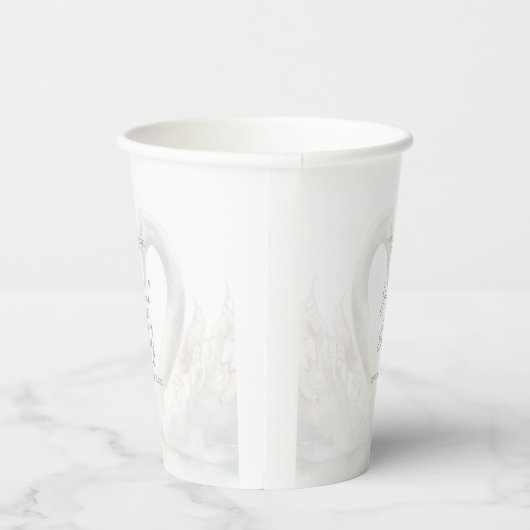 Hochzeitsgewohnheit Pappbecher (Rechts)