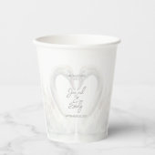 Hochzeitsgewohnheit Pappbecher (Vorderseite)