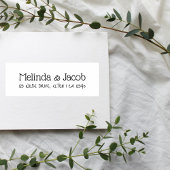 Hochzeitsgewohnheit Permastempel