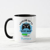 Hochzeitsgläser mit Trauzeuge für Gamer Tasse (Links)