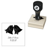 Hochzeitsglocken Gummistempel (Stempel)