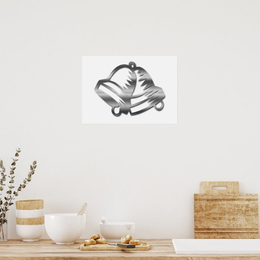 Hochzeitsglocken Poster (Küche)