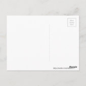 Hochzeitsglocken Rose Blume - Postkarte für Schnec (Rückseite)