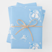 Hochzeitsglocken Wrapping Paper Sheets Geschenkpapier Set (Beispiel)