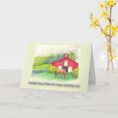 Hochzeitsglückwunschland Americana Karte (Gelbe Blume)