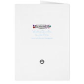 Hochzeitsgown Blue Text schwarz (Hinten)