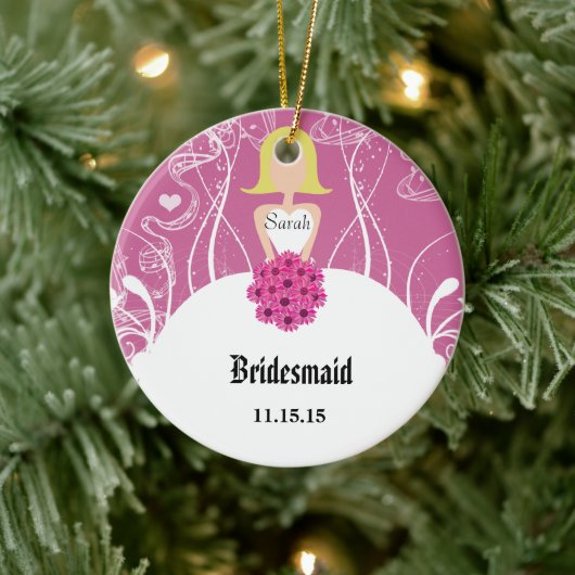 Hochzeitsgown Bridesmaid Weihnachtsschmuck (Baum)