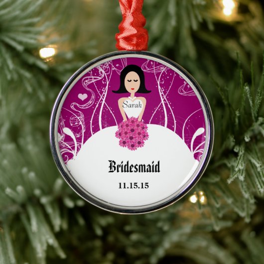 Hochzeitsgown Bridesmaid Weihnachtsschmuck (Baum)