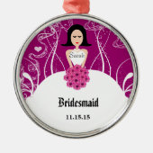 Hochzeitsgown Bridesmaid Weihnachtsschmuck (Vorne)