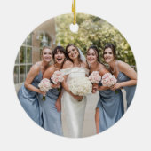 Hochzeitsgown Bridesmaid Weihnachtsschmuck (Hinten)