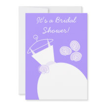 Hochzeitsgown Lila Brautdusche