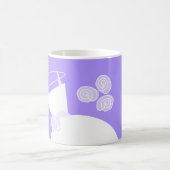 Hochzeitsgown Lila Tasse (Mittel)