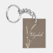 Hochzeitsgras für Singles Schlüsselanhänger (Vorderseite links)