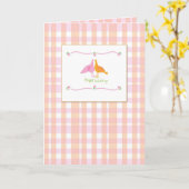 Hochzeitsgratulation Brautparty, Liebesvögel Karte (Gelbe Blume)