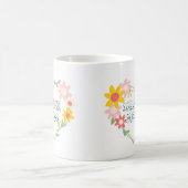 Hochzeitsgratulation in arabischer Farbe Kaffeetasse (Mittel)