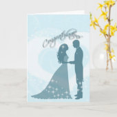 Hochzeitsgratulation Karte (Gelbe Blume)