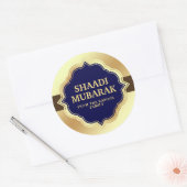 Hochzeitsgratulation Shaadi Mubarak Sticker (Umschlag)