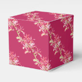 Hochzeitsgrau-Orchidee-Blume Geschenkschachtel (Vorderseite)