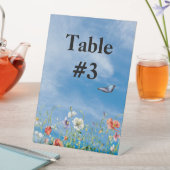 Hochzeitsgrenze für Wildblume Sockelschild (In Situ)