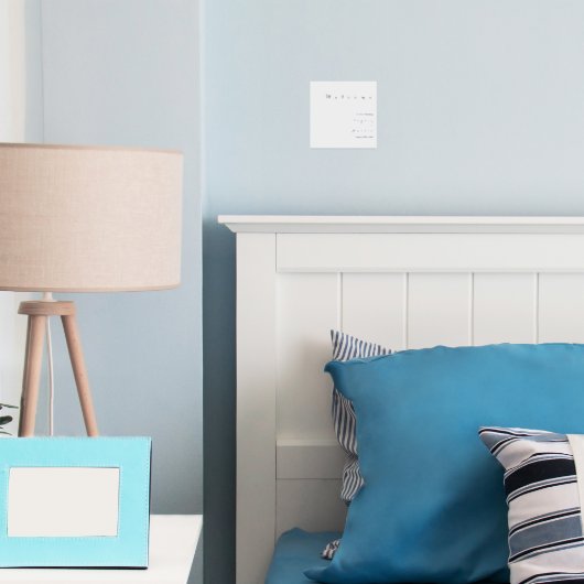 Hochzeitsgrösse Minimal echter Silberstreifen Foliendrucke (In Situ (Schlafzimmer))