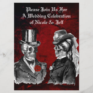 Hochzeitsgrunge - Sondereinladung Einladung