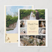 Hochzeitsgrusskarte Feiertagskarte (Vorne/Hinten)