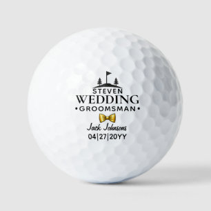 Hochzeitsgunst-Geschenk Verlobung Trauzeugen Golfball