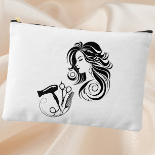 Hochzeitshaar Stylist Druckknopfbeutel Zubehörtasche