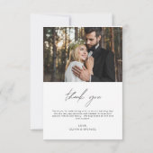 Hochzeitshandbuch Danke Ihnen 2 Fotos (Rückseite)