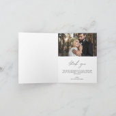 Hochzeitshandbuch Danke Ihnen 2 Fotos (Innenseite)