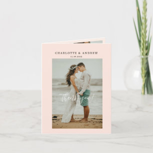 Hochzeitshandschrift Danke 3 Fotos
