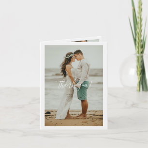 Hochzeitshandschrift Danke 3 Fotos