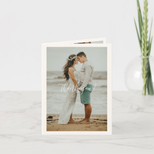 Hochzeitshandschrift Danke 3 Fotos